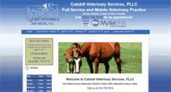 Desktop Screenshot of catskillvetservices.com