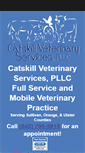 Mobile Screenshot of catskillvetservices.com